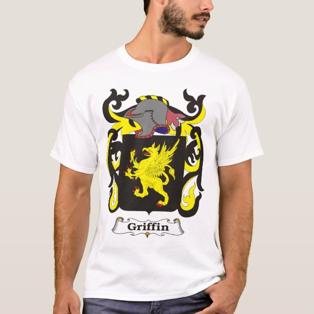 Griffin Family Coat of Arms T-shirt (Front)