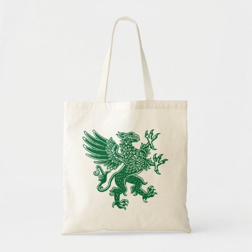 Griffin _ Forest Green Tote Bag