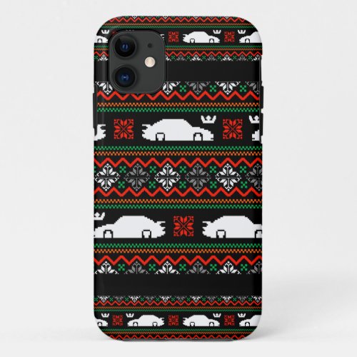 Griffin Gear Saab 900 turbo spg fair isle phone iPhone 11 Case