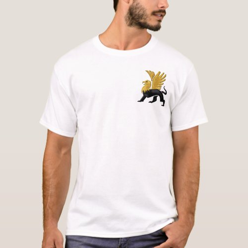 Griffin_Gold  Black T_Shirt