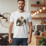 Griffin Gryphon Fantasy Mythical Creature  T-Shirt<br><div class="desc">This design was created though digital art. You may change the style of this shirt by choosing More > under the style option. It may be personalized by clicking the customize button and changing the color, adding a name, initials or your favorite words. Contact me at colorflowcreations@gmail.com if you with...</div>