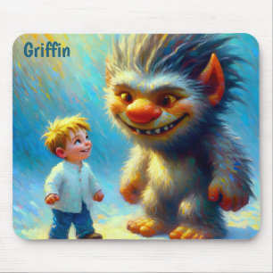 GRIFFIN ~ Halloween Monster ~ Mouse Pad
