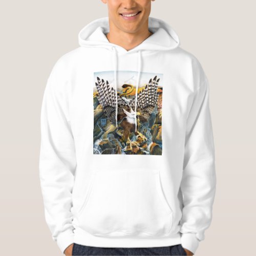 Griffin in Waterfall Hoodie