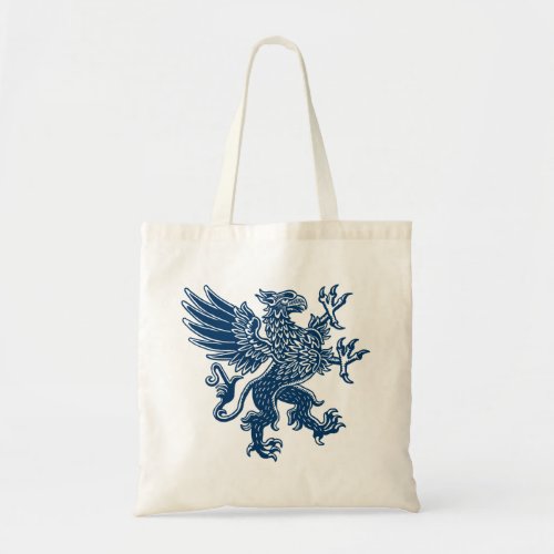 Griffin _ Indigo Blue Style Tote Bag