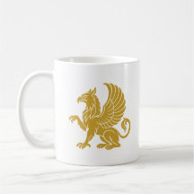 Griffin of Abdera Ancient Greek Gold Emblem