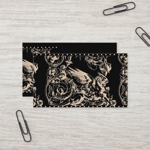 Griffin Or Gryphon Mythological Creature Business Card