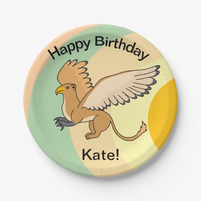 Griffin  paper plates (Front)