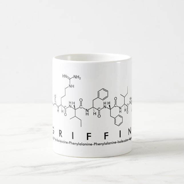 Griffin peptide name mug (Center)