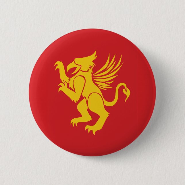 Griffin Pinback Button (Front)