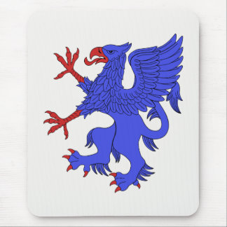 Griffin Rampant Azure Mouse Pad