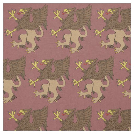 Griffin Rampant Fabric