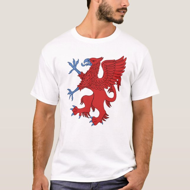 Griffin Rampant Gules T-Shirt (Front)
