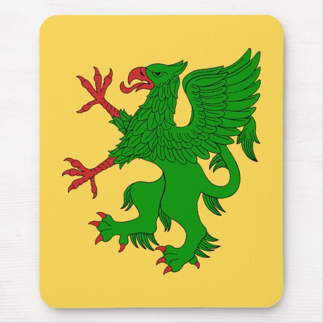 Griffin Rampant Vert Mouse Pad (Front)