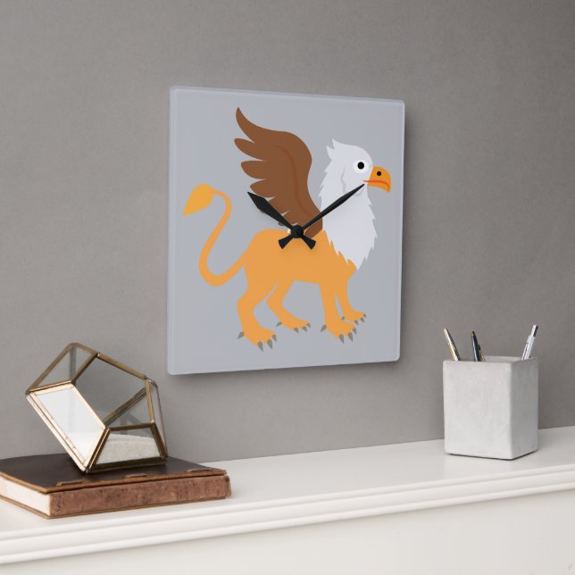Griffin Square Wall Clock (Office)