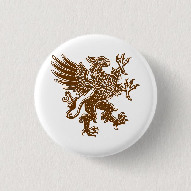 Griffin - Walnut Brown Button (Front)