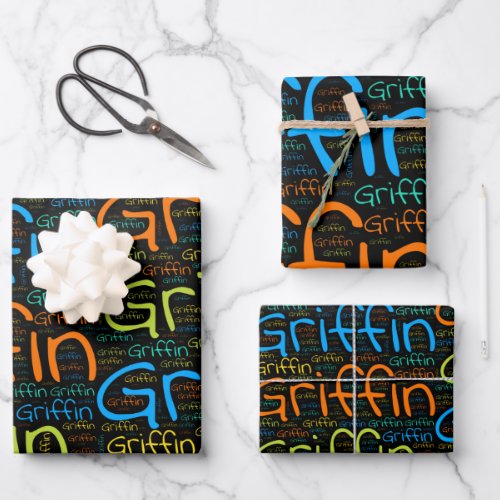 Griffin Wrapping Paper Sheets