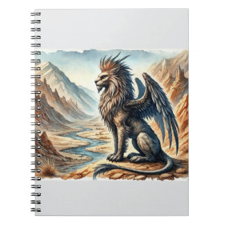 Griffins, Dragons, & Desolate landscapes Notebook
