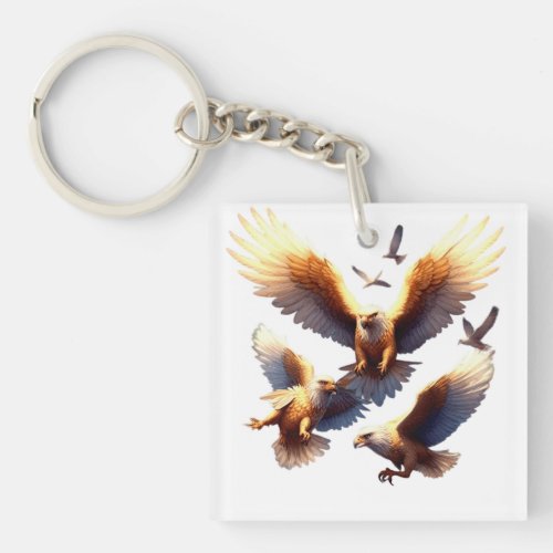 Griffins Flight Unleash Your Imagination Keychain