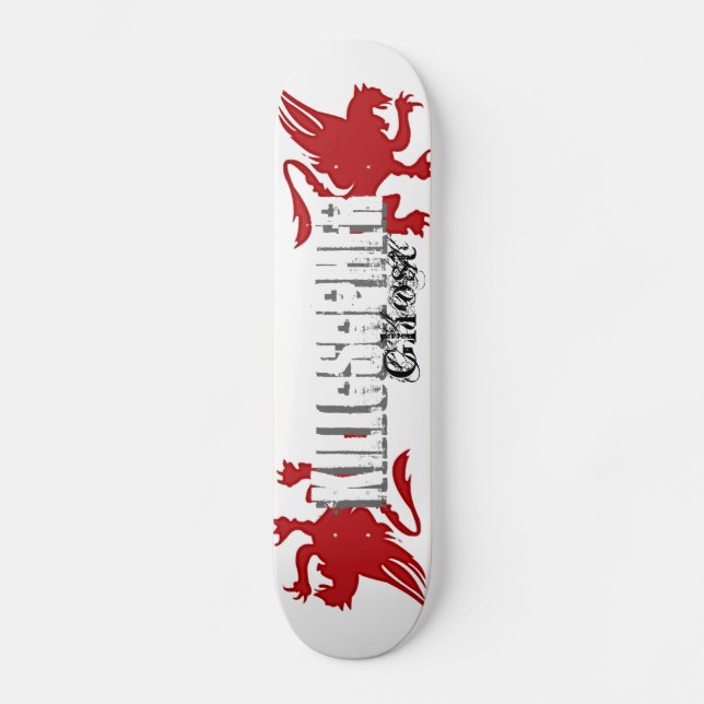 Griffin's Ghost Killosopher Skateboard Deck (Front)