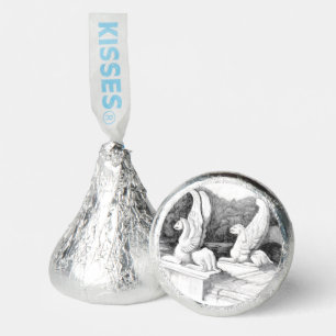Griffins sculpture monochrome hershey®'s kisses®