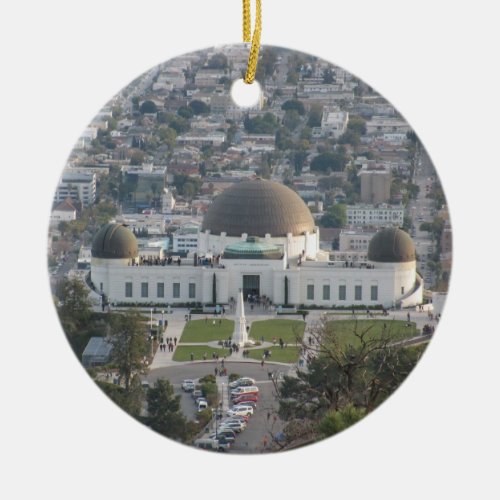 Griffith Observatory Ceramic Ornament