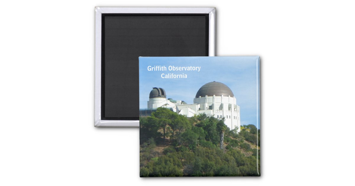 Los Angeles panoramic fridge magnet California souvenir Griffith Observatory