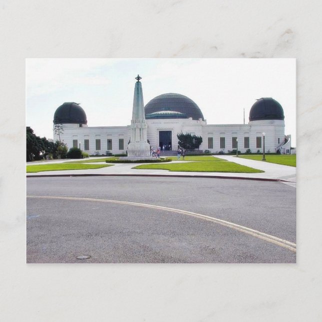 Griffith Observatory Observatories Postcard (Front)