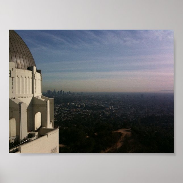 Griffith Park Observatory 3 Poster (Front)