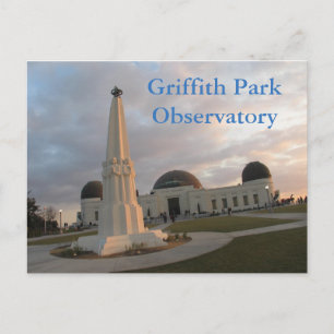 Griffith Park Observatory Postcard