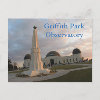 Griffith Park Observatory Postcard