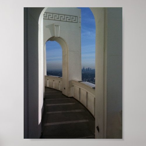 Griffith Park Observatory Poster
