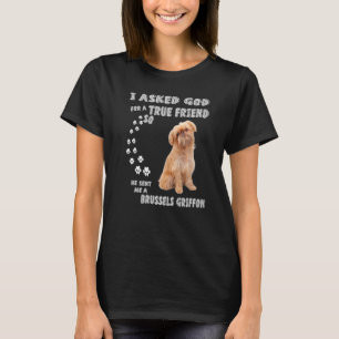 Griffon Belge Dog Mom Dad Costume Cute Brussels Gr T-Shirt