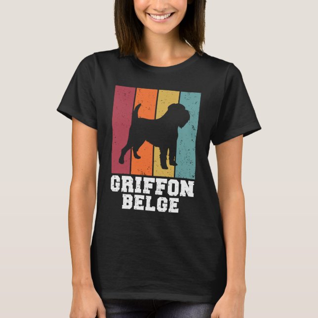 Griffon Belge Vintage  2 T-Shirt (Front)