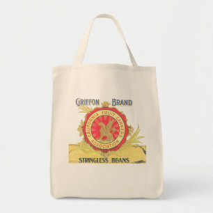 GRIFFON BRAND BEANS TOTE BAG