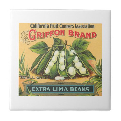 Griffon Brand Lima Beans Tile