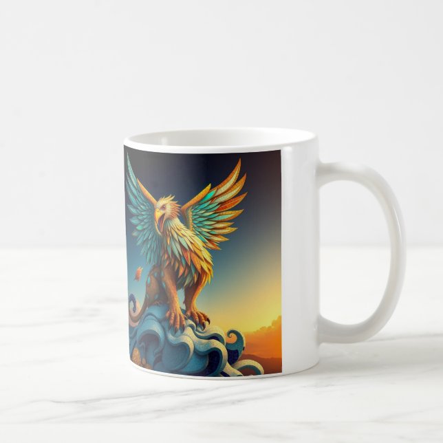Griffon Coffee Cup (Right)