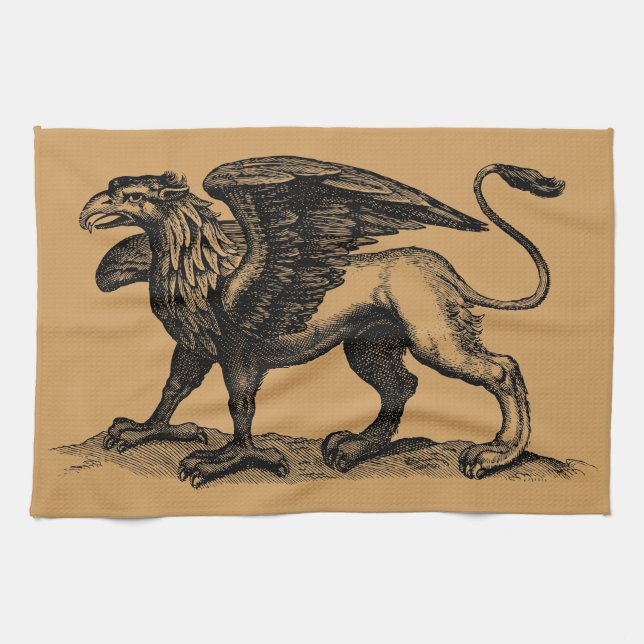 Griffon / Greif Kitchen Towel (Horizontal)