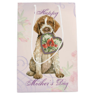 Griffon Heart Mom Medium Gift Bag