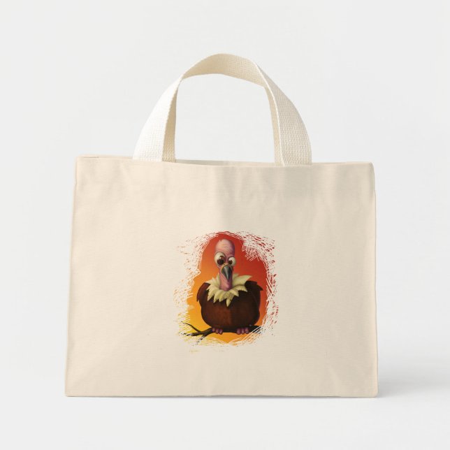 Griffon-vulture Mini Tote Bag (Front)