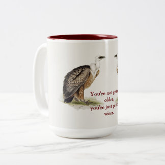 Griffon Vulture Two-Tone Coffee Mug