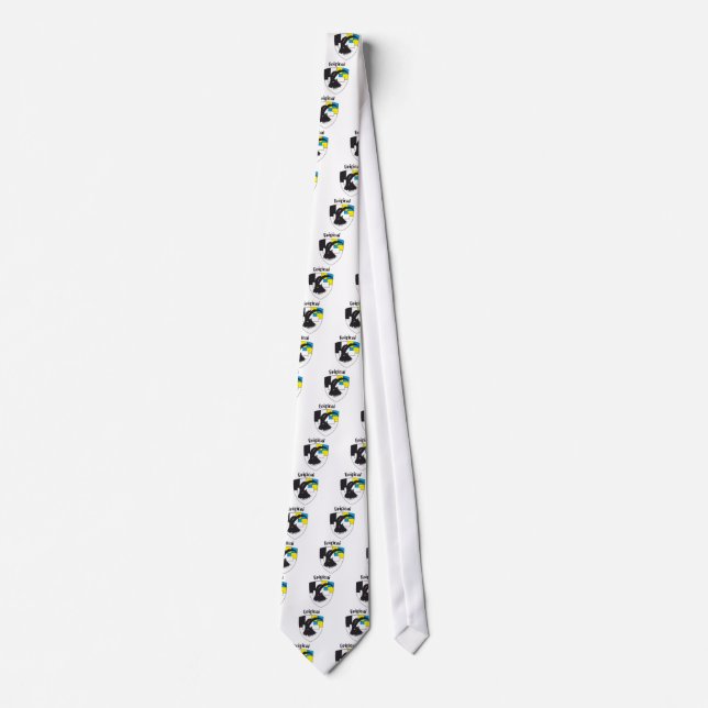 Grigioni Svizzera Krawatte Tie (Front)