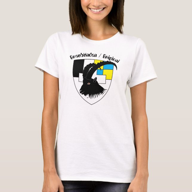 Grigioni Svizzera T-shirt (Front)