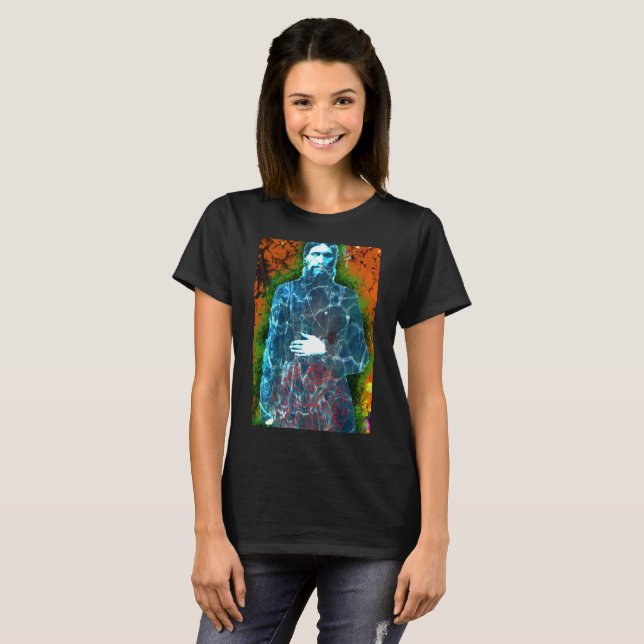 Grigori Rasputin Russian History Mad Monk Mystic T-Shirt (Front Full)