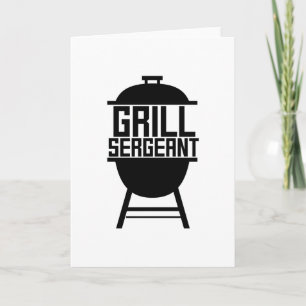 Grill BBQ Grilling Hobby Father's Day Gift Card