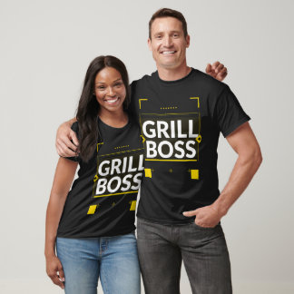Grill Boss Shirt | Funny BBQ Gift for Cookout Love