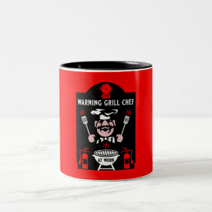 Grill Chef Gift Two-Tone Coffee Mug