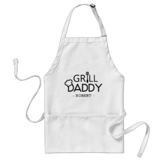 Grill Daddy Personalized Father's Day Gift Adult Apron