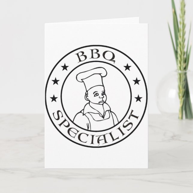 Grill Gifts For Dad Card (Front)