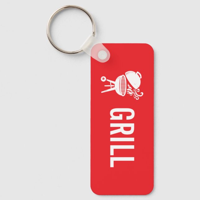 Grill Keychain (Front)