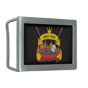Grill King Belt Buckle